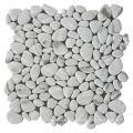 Random Marble Look Full Body  Pebble Stone Recycled Glass Mosaic Tile for Kitchen Backsplash